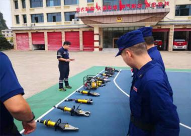 Shandong Xunkai Fire Equipment Co., Ltd. national inspection ---- Guangxi station